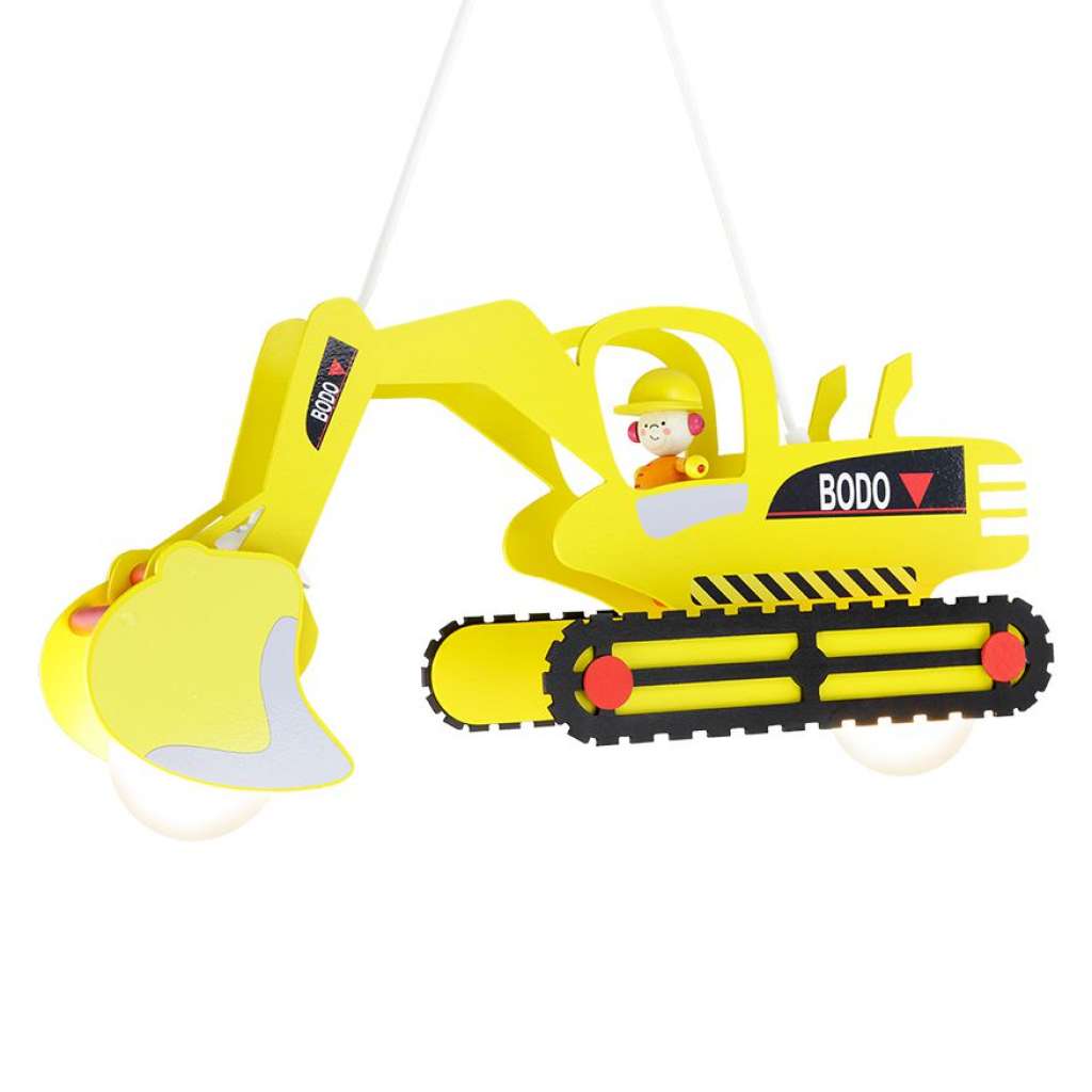 home24 Pendelleuchte Bagger mit Bodo