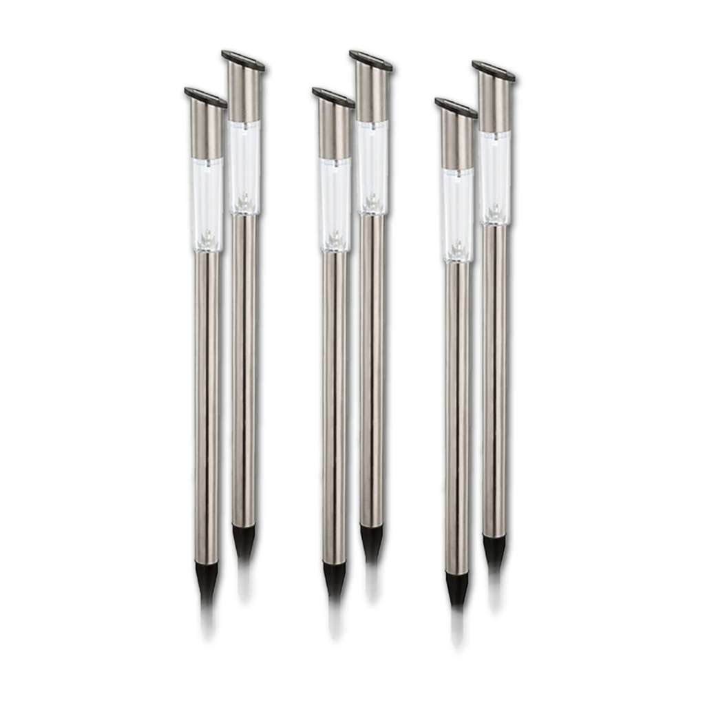 home24 LED-Solarerdspiess Nizza (6er Set)