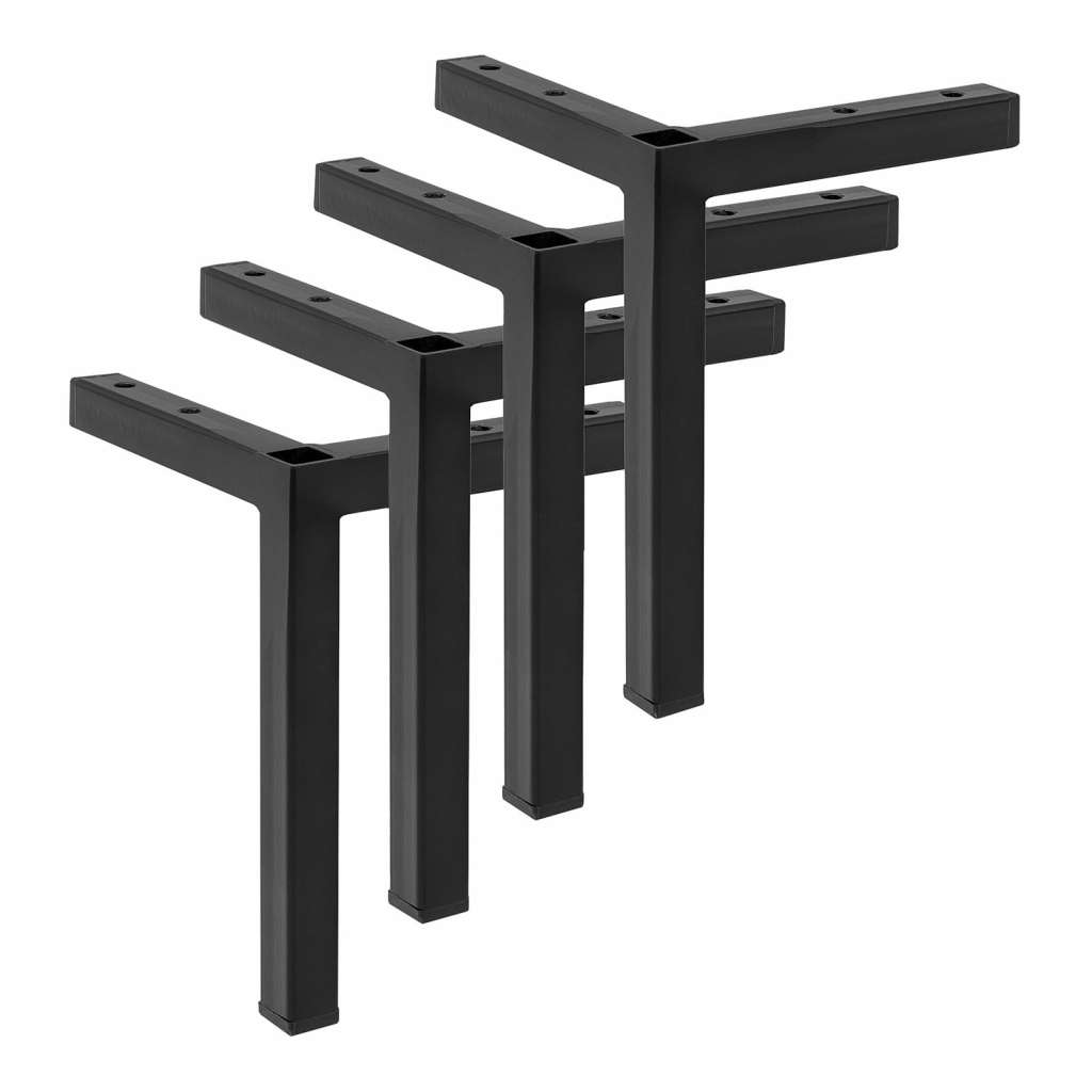 home24 Fuesse-Set Moris (4-teilig)