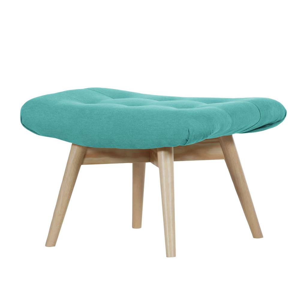 home24 Polsterhocker Tias Webstoff