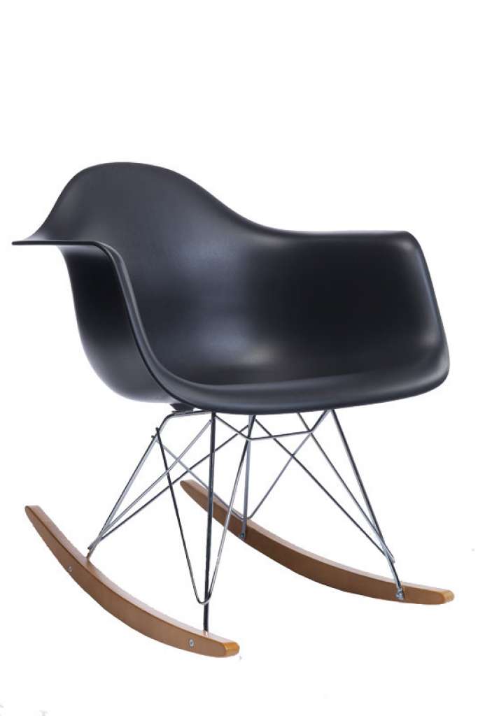 Vitra - RAR Eames Plastic Armchair - schwarz - indoor