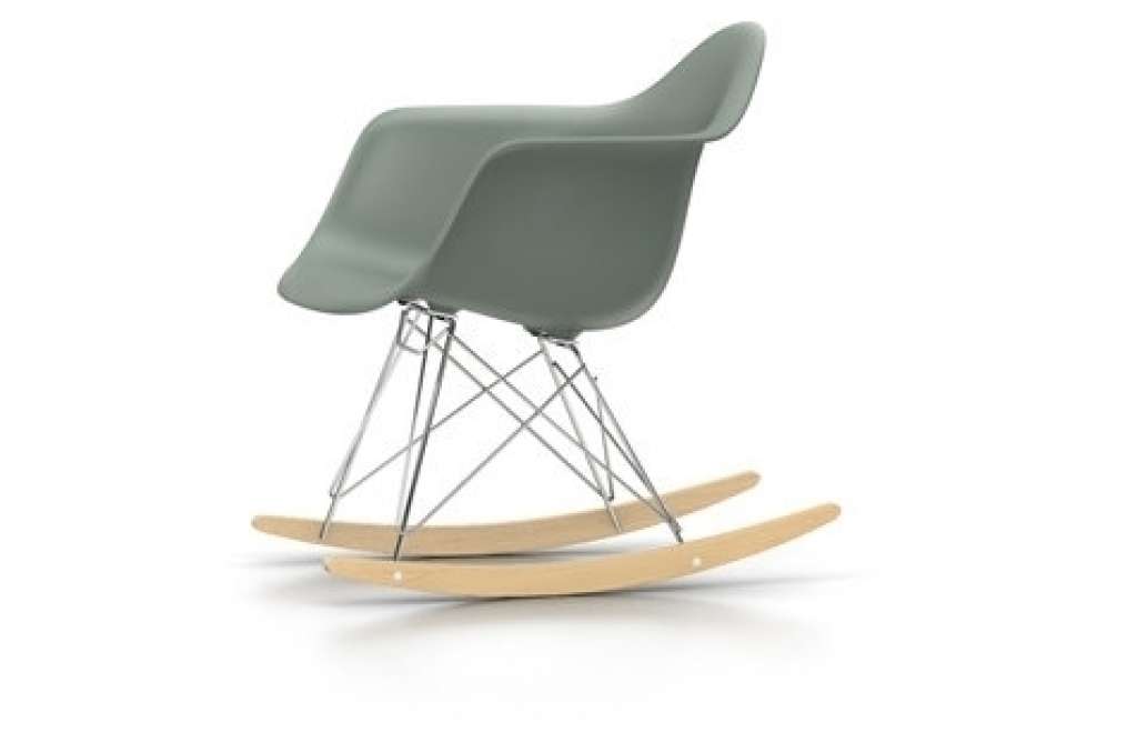 Vitra - RAR Eames Plastic Armchair - moosgrau - indoor