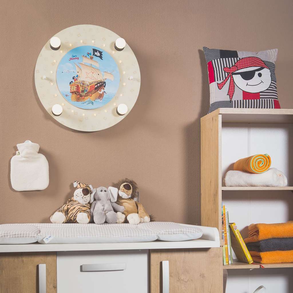 home24 LED-Deckenleuchte Captn Sharky II