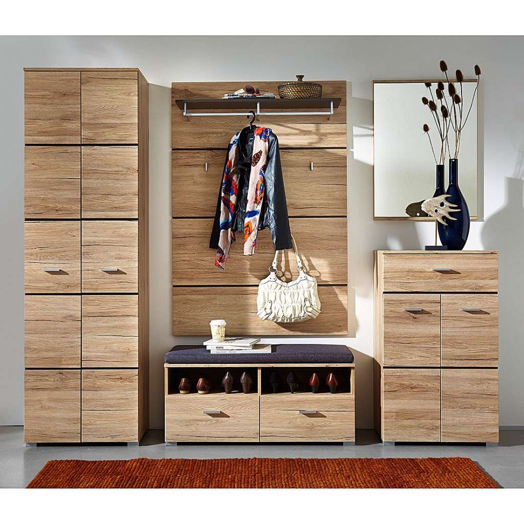 home24 Garderobenset Foresta (5-teilig)