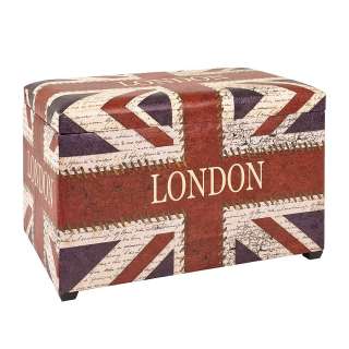 home24 Sitztruhe Union Jack Vintage