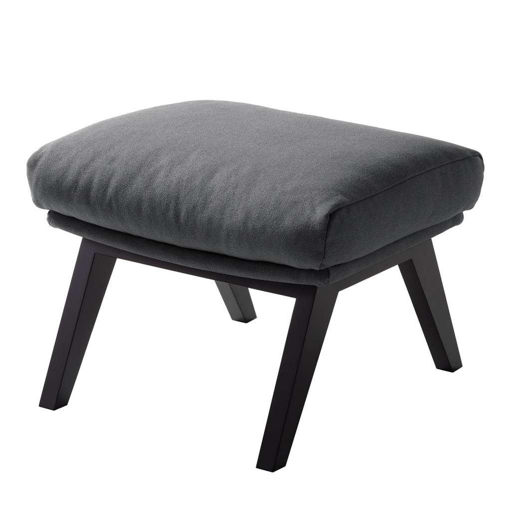 home24 Polsterhocker Garbo I Webstoff