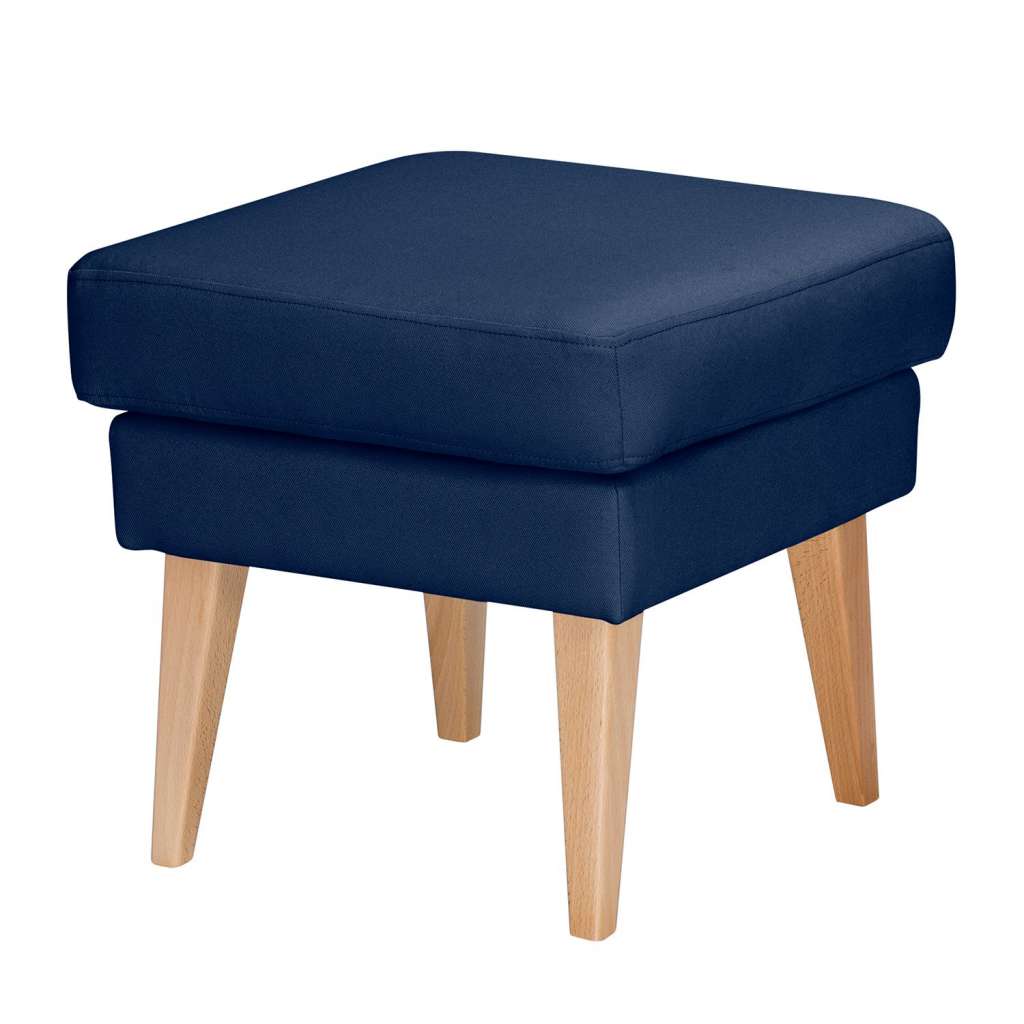 home24 Polsterhocker Bucoli Strukturstoff