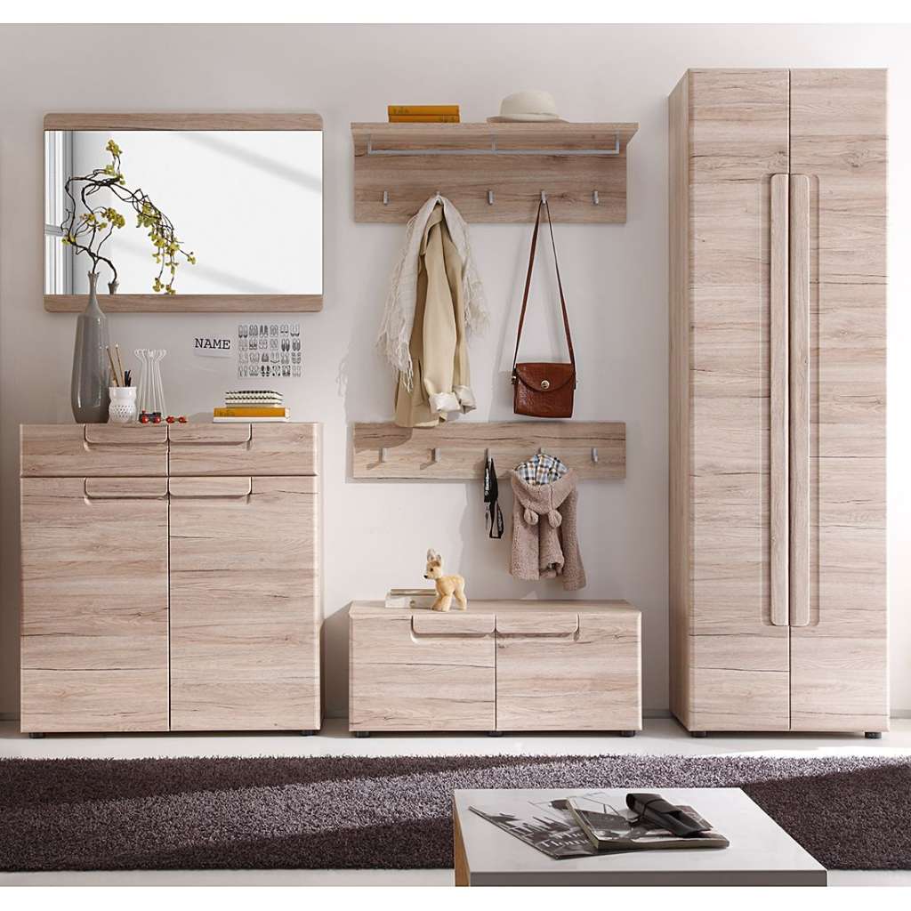 home24 Garderobenset Giba (6-teilig)