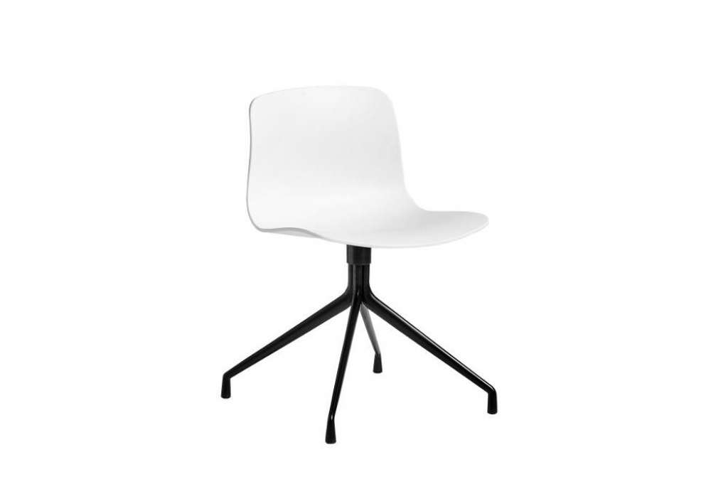 HAY - About a Chair AAC 10 - weiß - schwarz - indoor