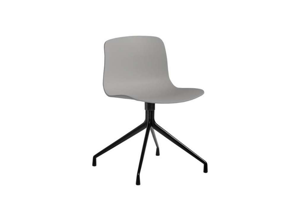 HAY - About a Chair AAC 10 - grau - schwarz - indoor