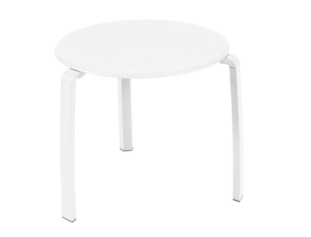 Fermob - ALIZÉ Niedriger Tisch Ø 48 cm - 01 Baumwolle - outdoor