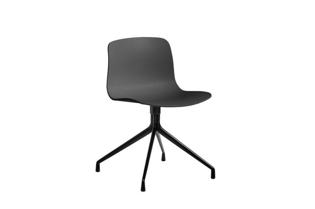HAY - About a Chair AAC 10 - helles Schwarz/ soft black - schwarz - indoor