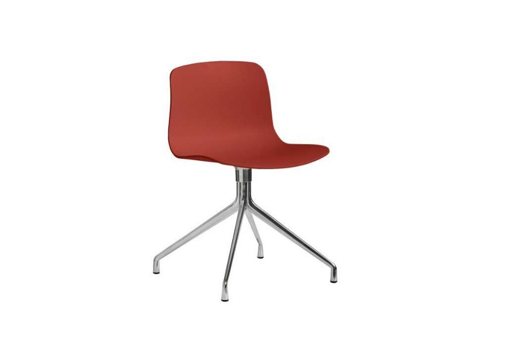 HAY - About a Chair AAC 10 - warm red - poliert - indoor