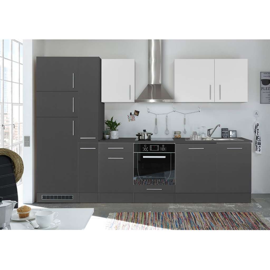 home24 Kuechenzeile Bellmere (9-teilig)