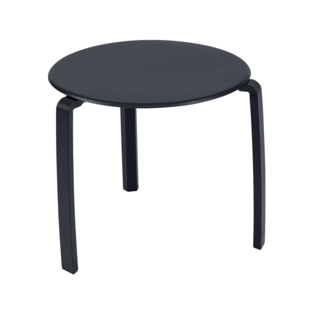 Fermob - ALIZÉ Niedriger Tisch Ø 48 cm - 47 Anthrazit - outdoor
