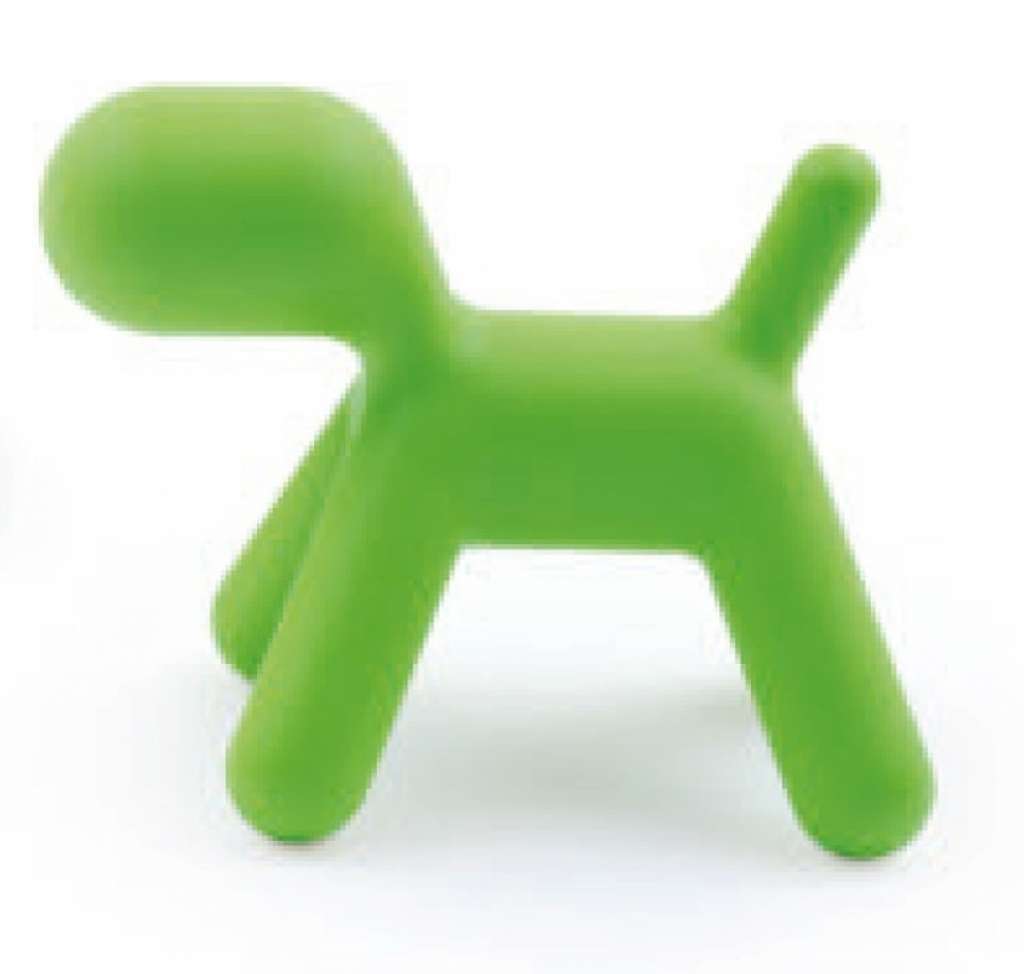 Magis - Puppy Medium - grün - indoor