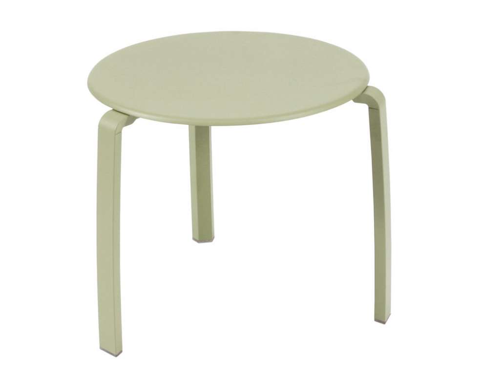 Fermob - ALIZÉ Niedriger Tisch Ø 48 cm - 65 Lindgrün - outdoor