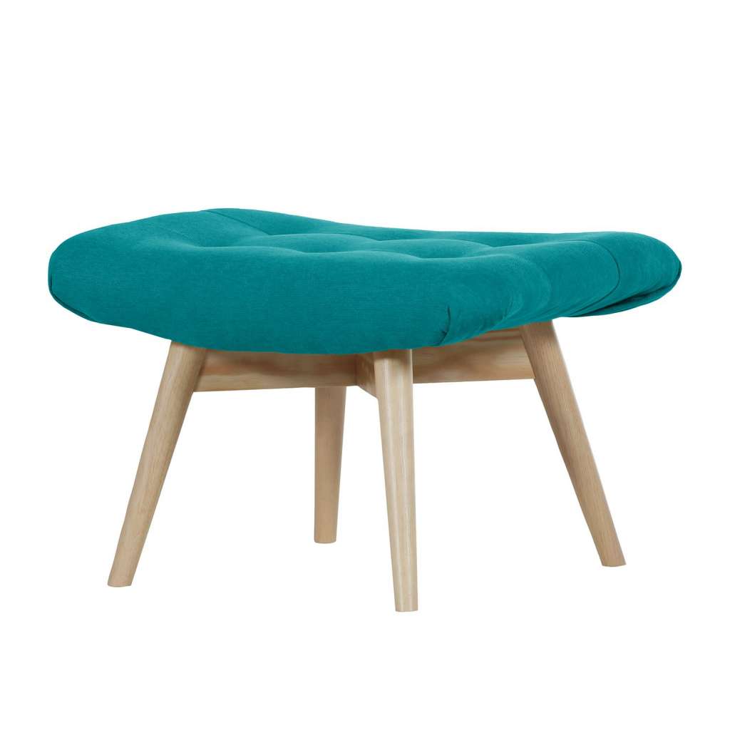 home24 Polsterhocker Tias Webstoff