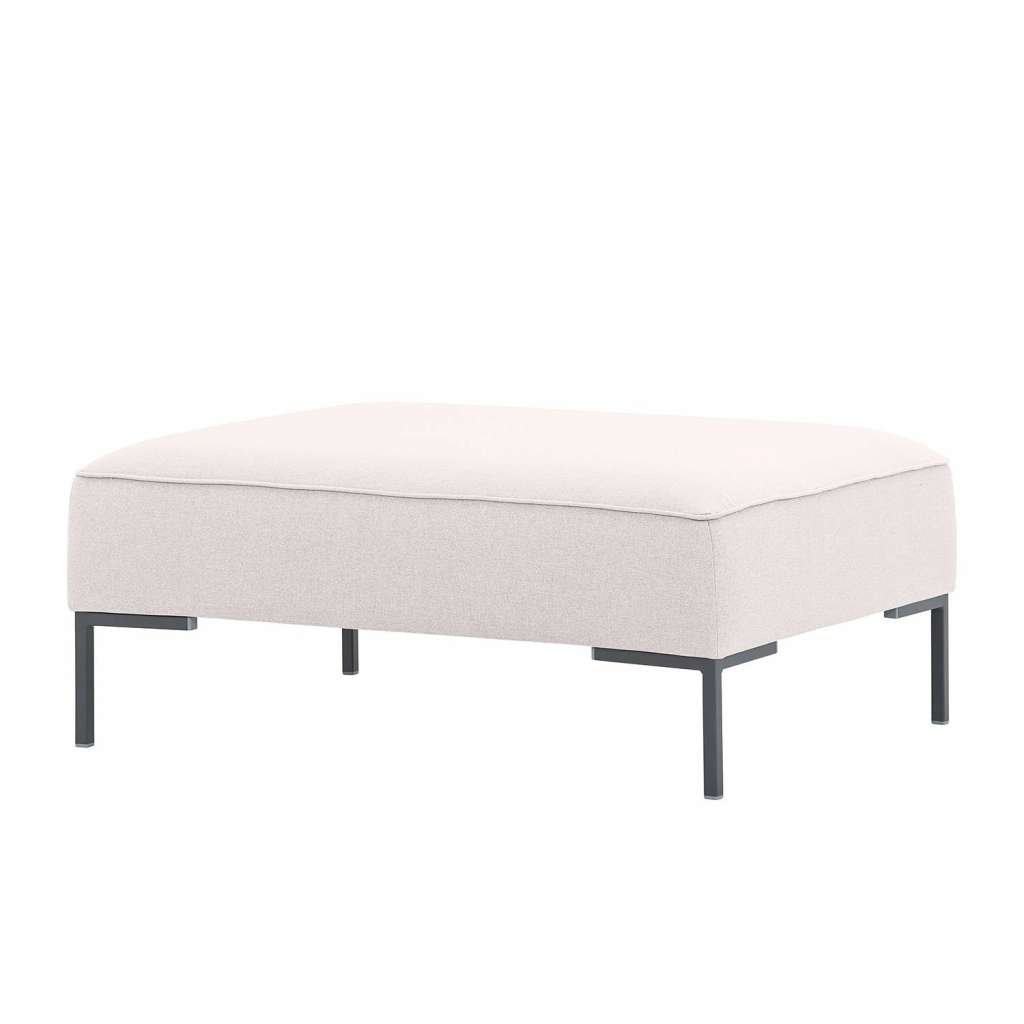 home24 Polsterhocker Ampio Webstoff