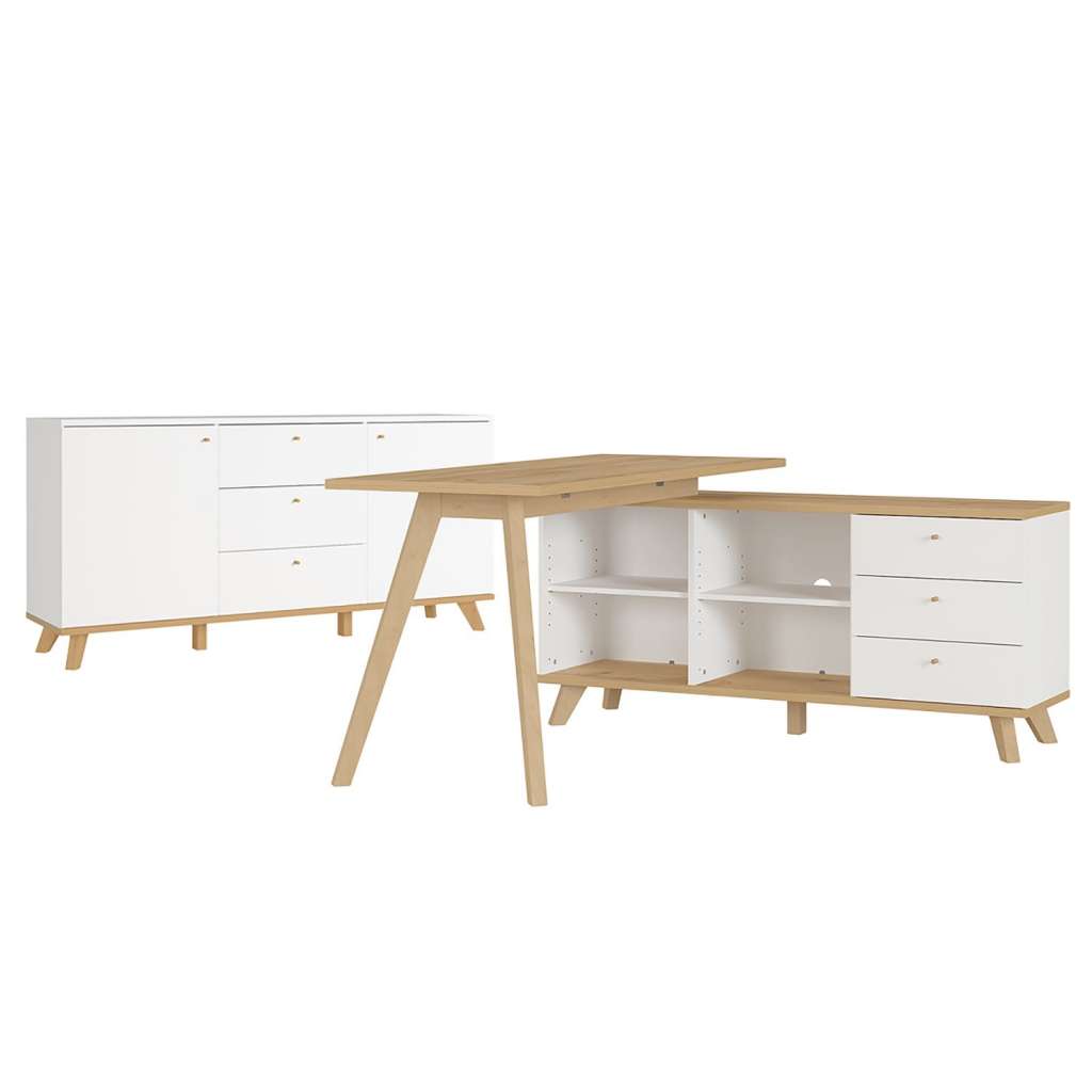 home24 Bueroset Skoger II (2-teilig)