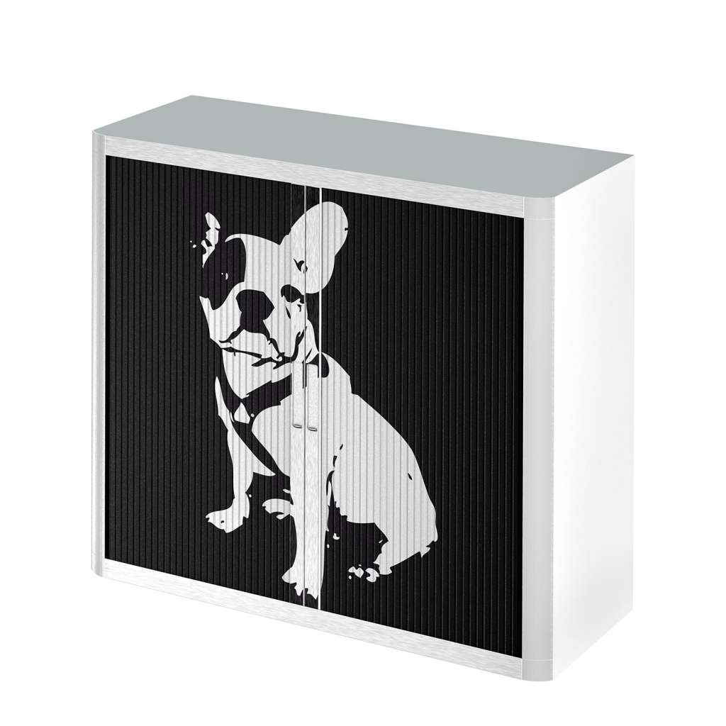 home24 Rollladenschrank easyOffice Pop Art Dog