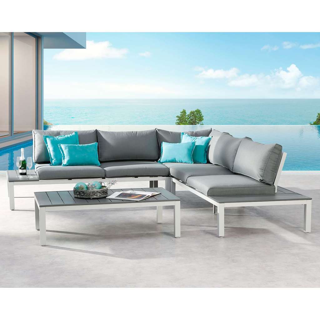 home24 Loungegruppe Santorin (4-teilig)