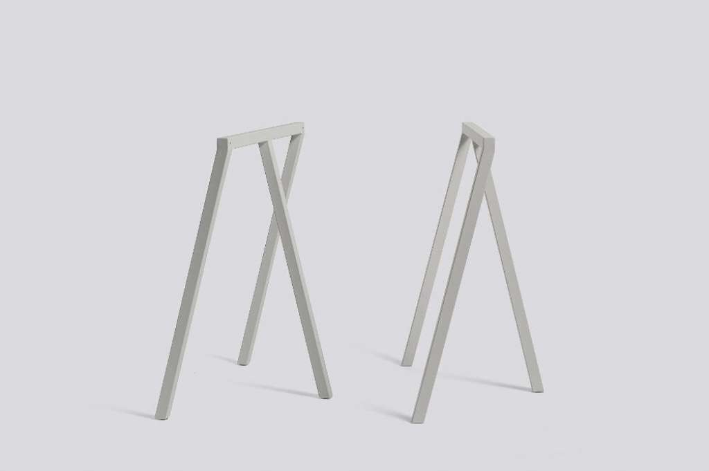 HAY - Loop Stand Frame - grau, pulverbeschichtet - indoor
