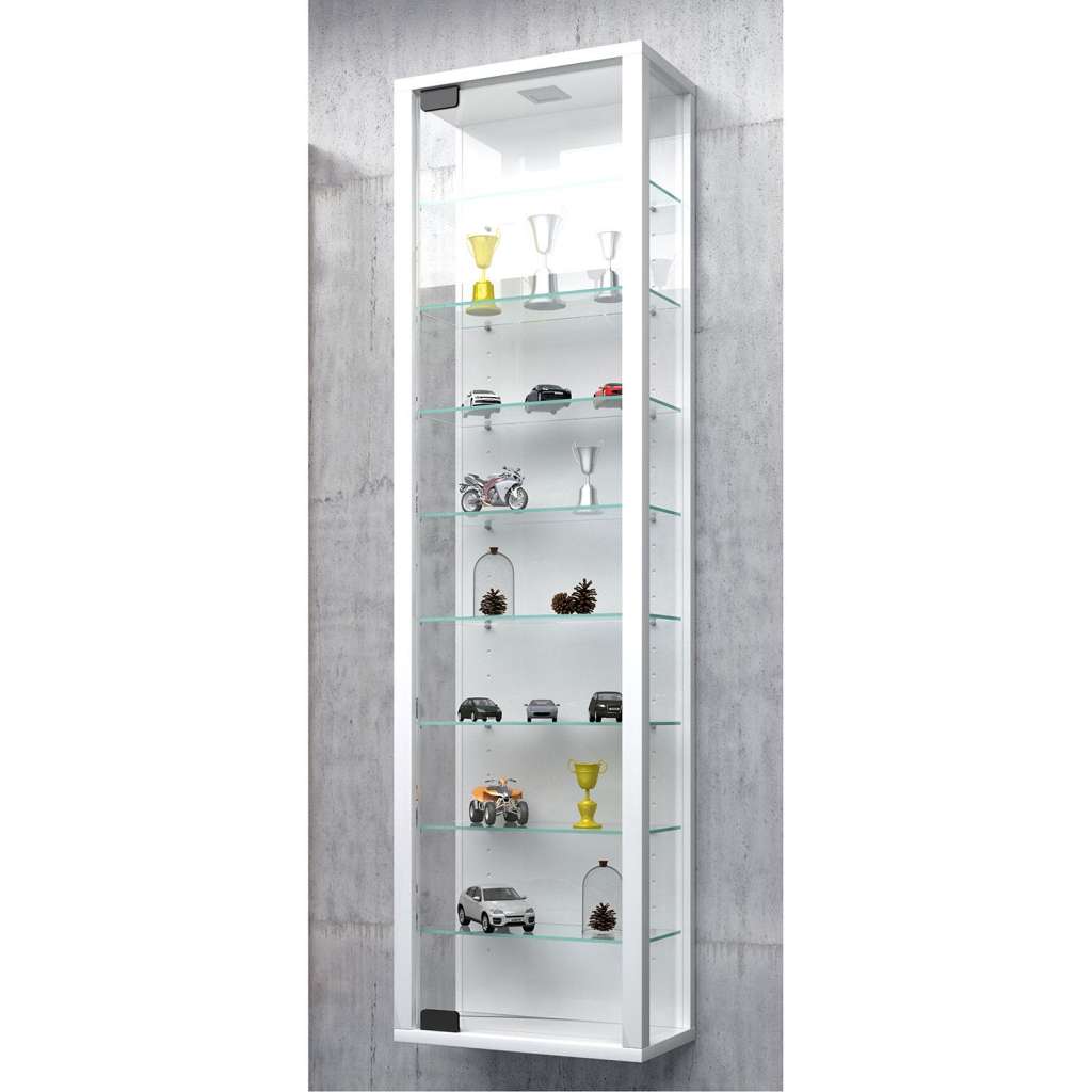home24 Standvitrine Stano (inkl. Beleuchtung)
