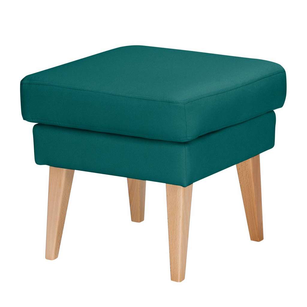 home24 Polsterhocker Bucoli Strukturstoff