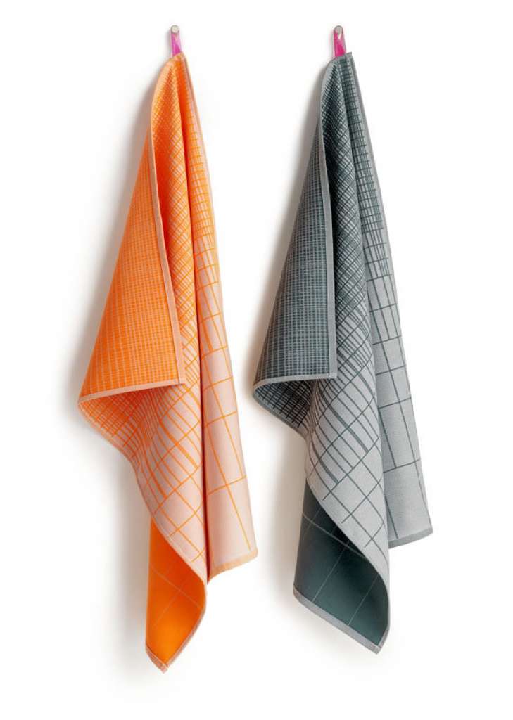 HAY - Trockentücher S&B Tea Towels - 52 x 75 cm - Cold Forest - indoor