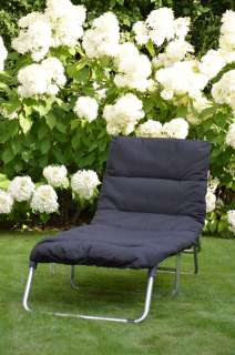 Jan Kurtz - Fat Auflage - schwarz - 167 x 53 cm - outdoor
