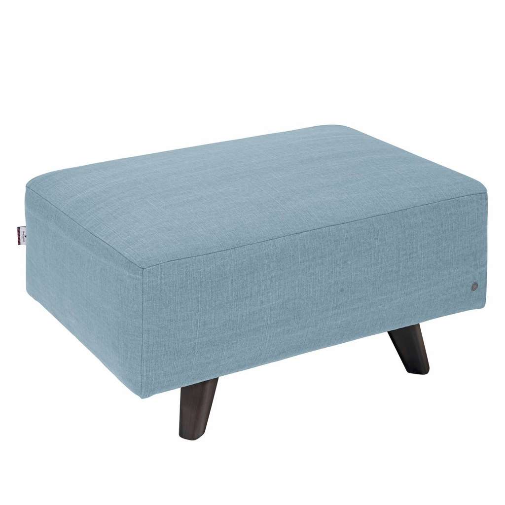 home24 Polsterhocker Nordic Pure Webstoff