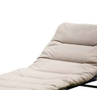 Jan Kurtz - Auflage FAT für Hocker Chico, Bezug: 100% Polypropylene, hellgrau, Vliesfüllung - outdoor