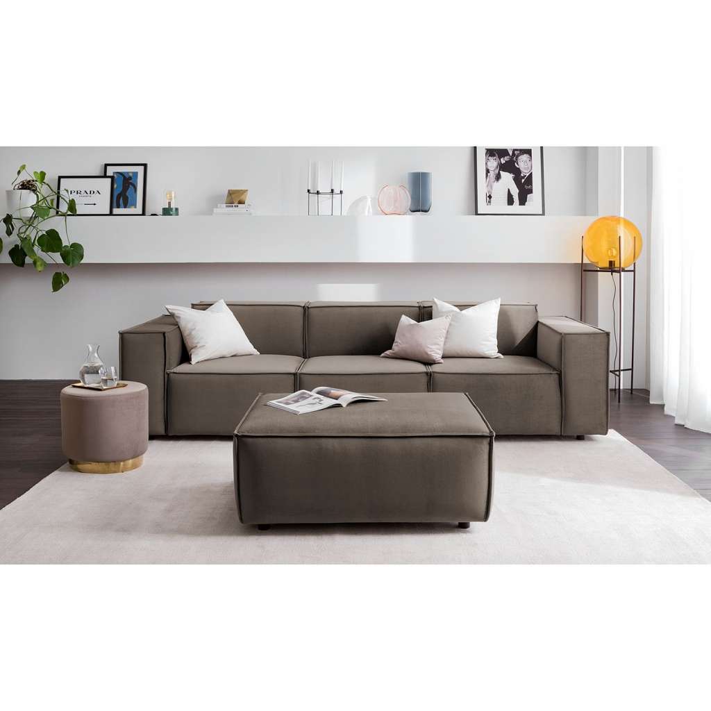 home24 Polsterhocker Kinx III