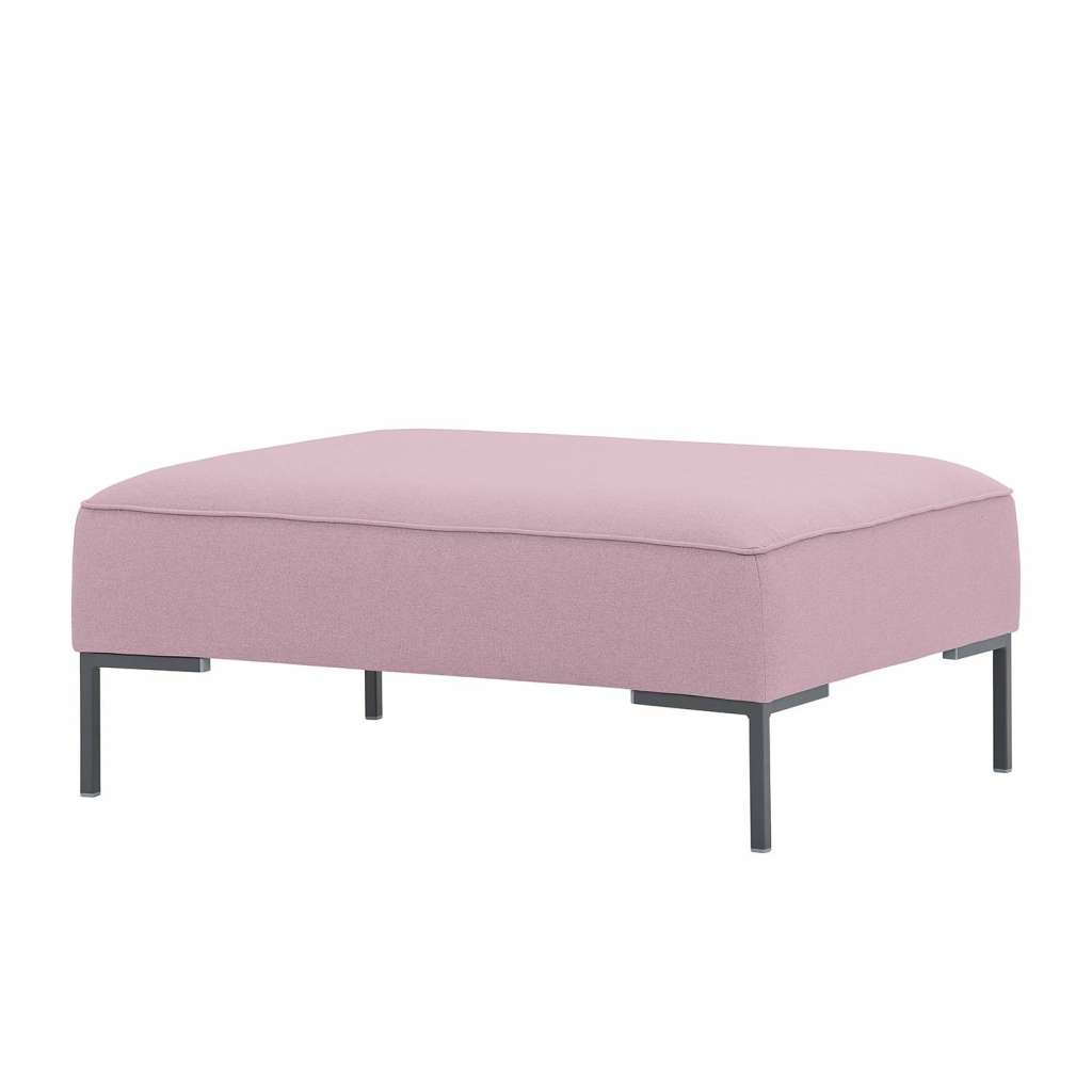 home24 Polsterhocker Ampio Webstoff