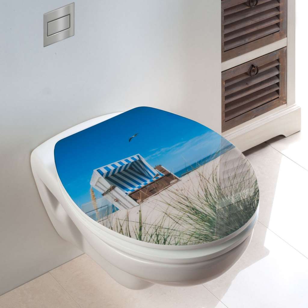 home24 WC-Sitz Strandkorb