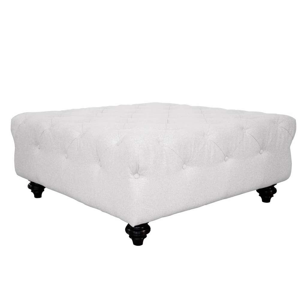 home24 Polsterhocker Kisaura Webstoff