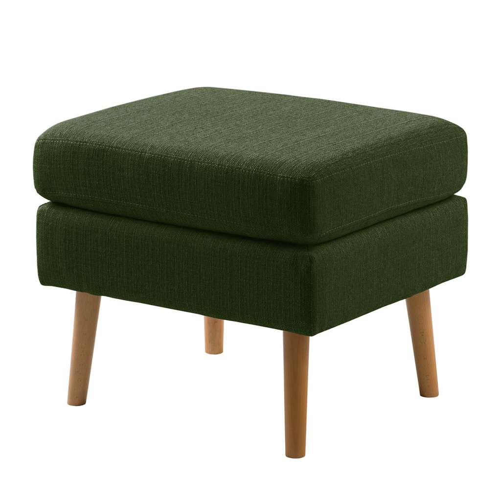 home24 Polsterhocker Croom Webstoff