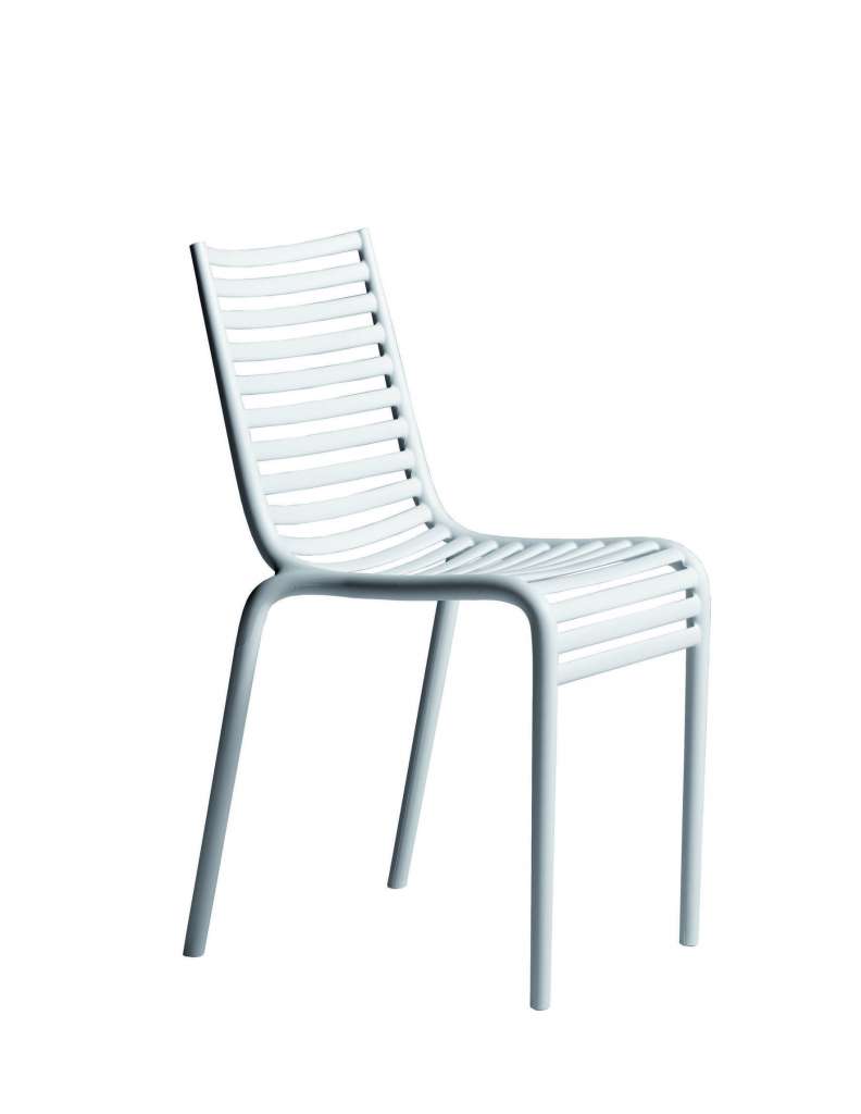 Driade - PIPe Stuhl - weiss - outdoor