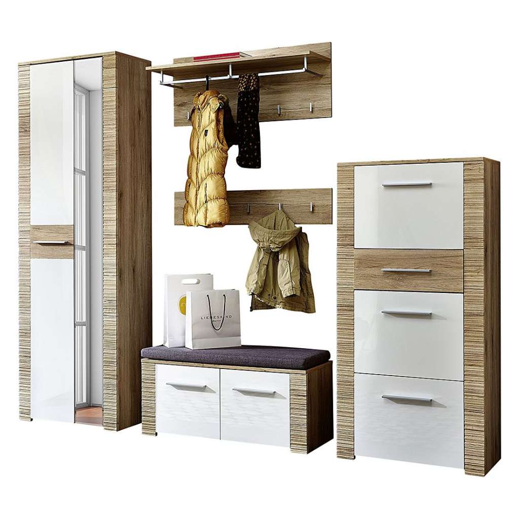 home24 Garderobenset Rowdy (5-teilig)