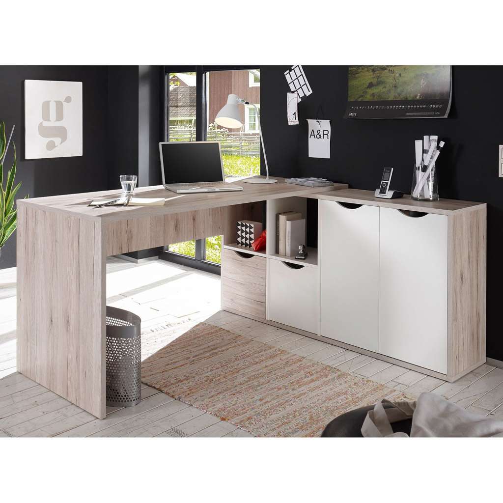 home24 Winkelschreibtisch Annecy