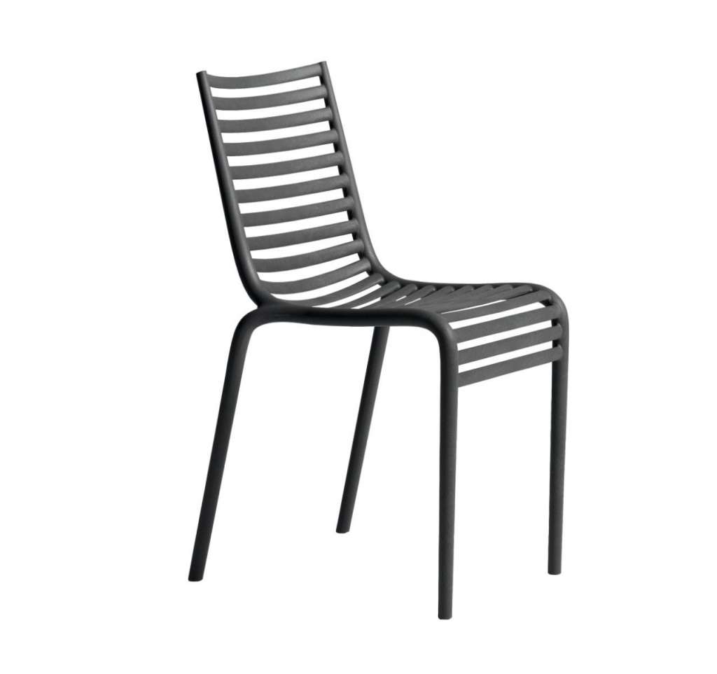 Driade - PIPe Stuhl - grau - outdoor