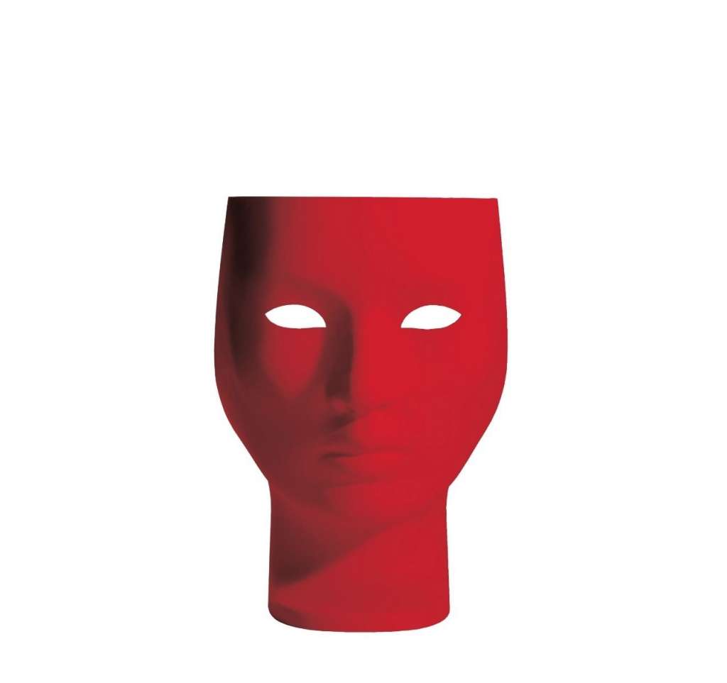 Driade - Nemo Sessel - rot matt - outdoor