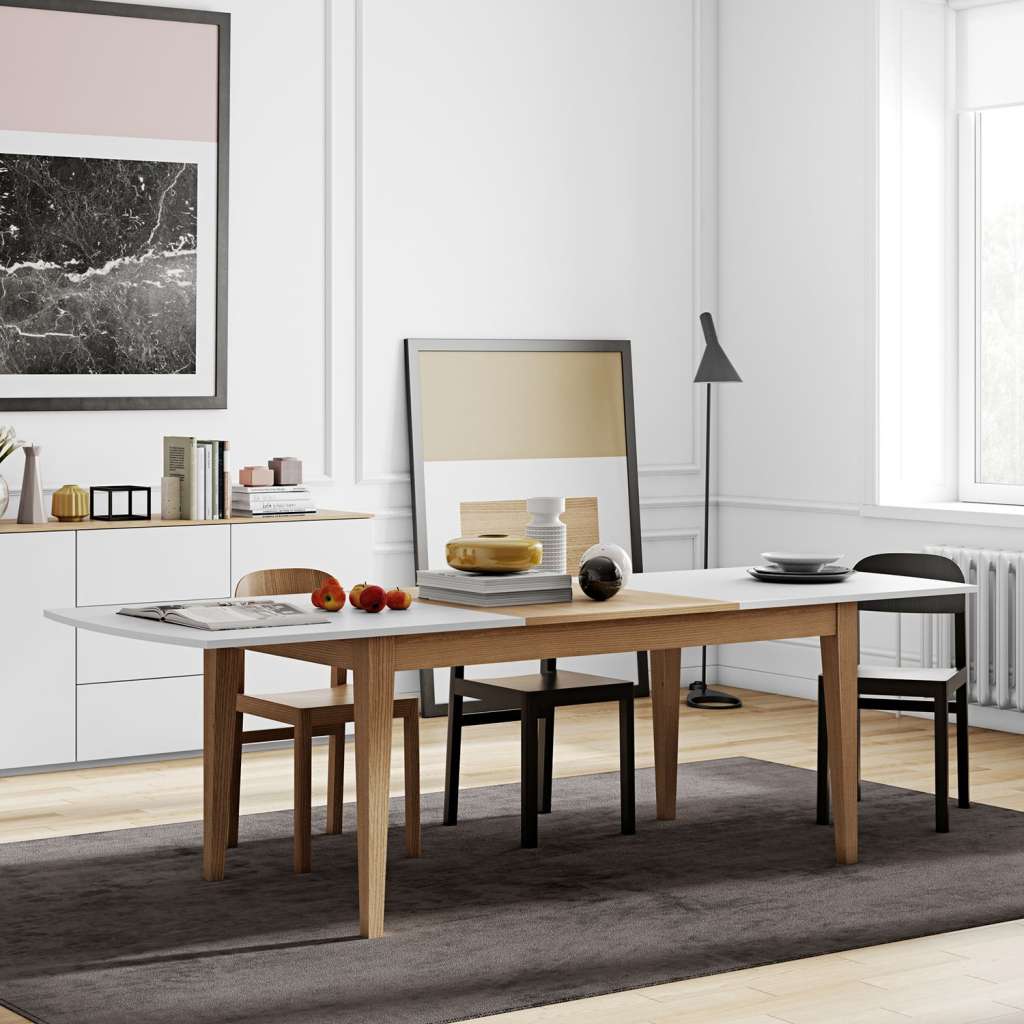 home24 Esstisch Kovland (mit Ausziehfunktion)