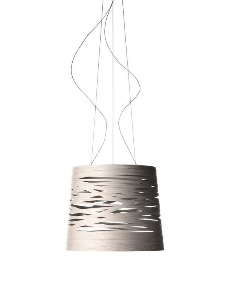 Foscarini - Tress Hängeleuchte - LED - grande - greige - indoor