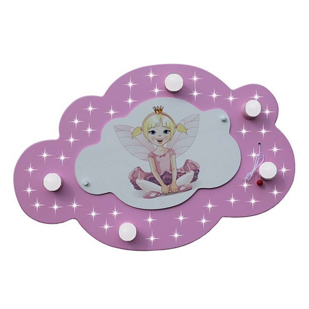 home24 Deckenleuchte Bildwolke Fee sitzend 5/40