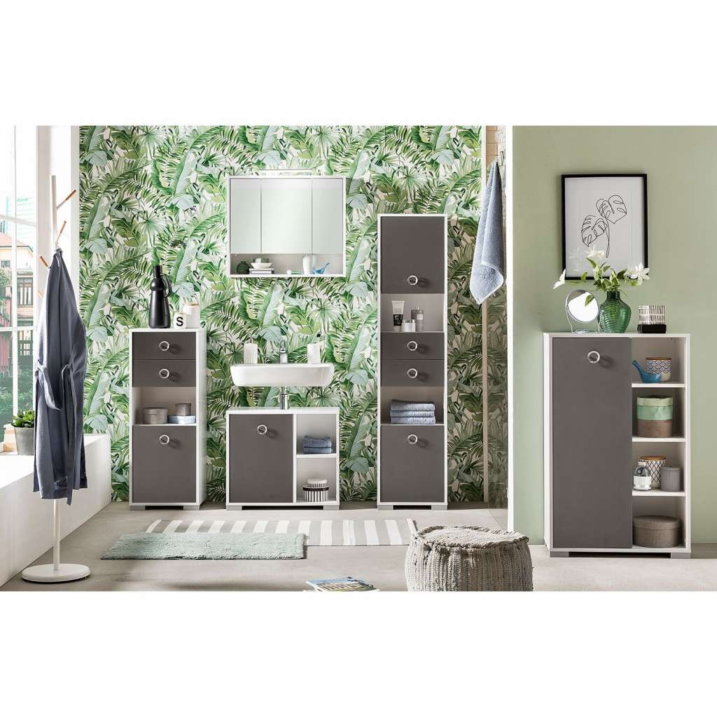 home24 Waschbeckenunterschrank Kimi