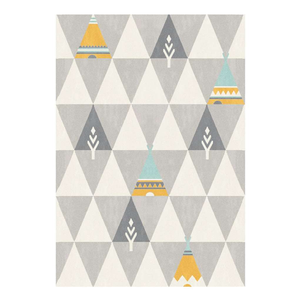home24 Kinderteppich Canvas XI
