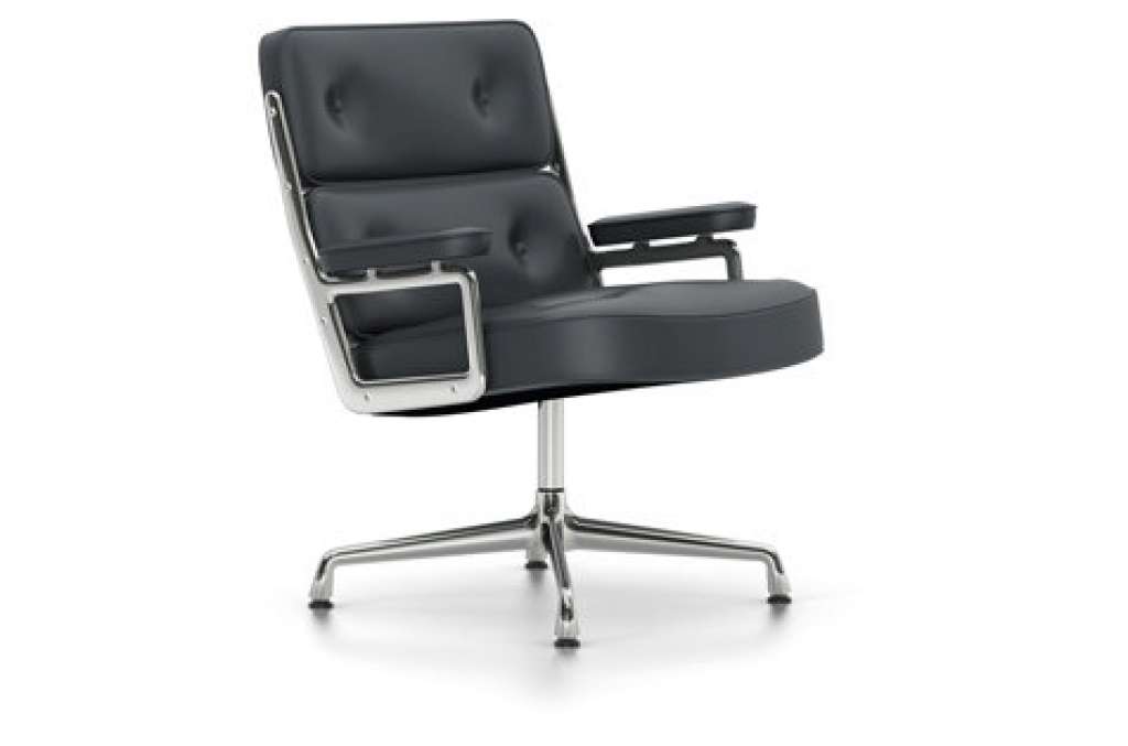 Vitra - Lobby Chair Es 108 - Leder asphalt - indoor