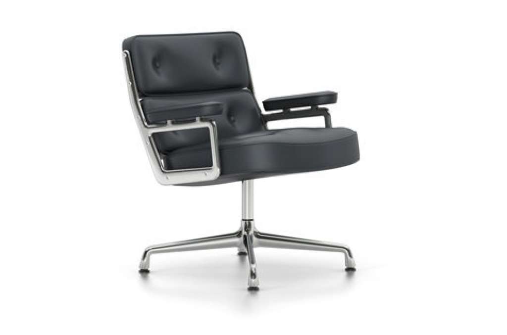 Vitra - Lobby Chair ES 105 - Leder asphalt - indoor